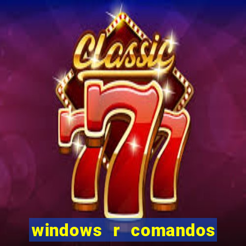 windows r comandos para limpar